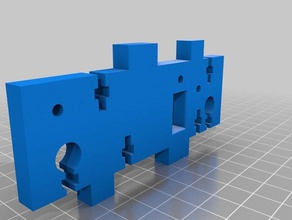 anet a6 actualización x-tensor de la correa Impresora 3d las piezas ajustable duro impresión tensor eje x cinturón el 3d print model - Mito3D