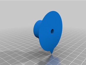 10k pot de la perilla control partes 3d print model - Mito3D