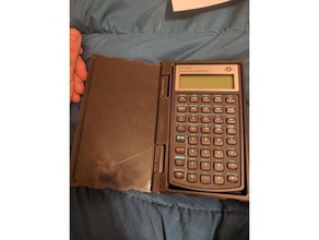 la calculadora financiera hp caso de matemáticas 10bii+ 3d print model - Mito3D