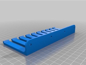 1 4 & midi hanger tool holders boxes customized 3d print model - Mito3D