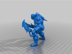 vengefui rogue video games warcraft world wow 3d print model - Mito3D