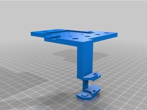 e3dv6 plattform adapter anet a8 3d printer parts e3d v6 3d print model - Mito3D