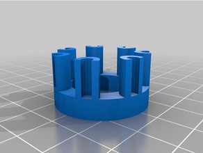 meu borracha personalizado banda tear fishtail maker pulseiras 3d print model - Mito3D