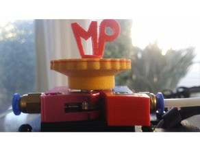 feedwheel mp-wählen Sie mini 3d Drucker Zubehör 3d print model - Mito3D