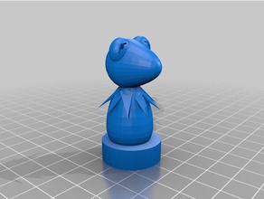 cópia kermit peça de xadrez A impressão 3d 3d print model - Mito3D