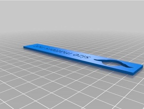 yoda bookmark 2d art 3d print model - Mito3D