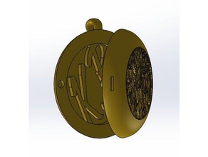 locket jewelry 3d print model - Mito3D