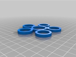 5 nickel reibungslosen Geld-spinner mechanische Spielzeuge kundengebundene 3d print model - Mito3D