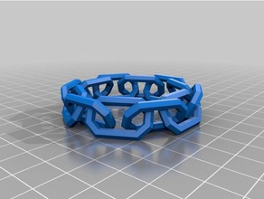 12 da cadeia de espiral pulseira personalizado 3d print model - Mito3D