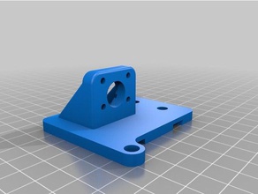modular x carriage - tarantula stock hotend bracket shorter z 3d printer parts 3d print model - Mito3D