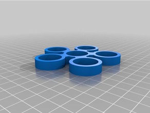 5 nickel lisse spinner jouets mécaniques personnalisé 3d print model - Mito3D