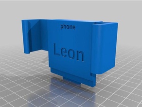 mon personnalisés universal dock de recharge téléphone mobile personnalisé 3d print model - Mito3D