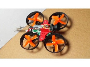 tiny drone camera mount r c vehicles eachine e010 jjrc h36 whoop 3d print model - Mito3D