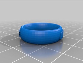 elise brecken anillo de la moda personalizado 3d print model - Mito3D