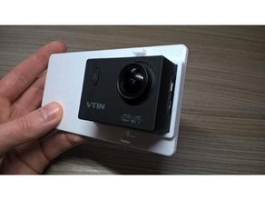 gimbal actioncam adapter gadgets cam camera dji osmo feiyu feiyu-tech gopro mount smartphone stabilizer video vtin zhiyun 3d print model - Mito3D