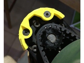 évoluer gt planche à roulettes moteur de la garde pare-chocs couvercle courroie remplacement sport et loisirs 3d print model - Mito3D