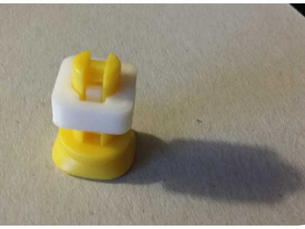 meccano essieu de la pièce rechange jouets construction 3D print model - Mito3D