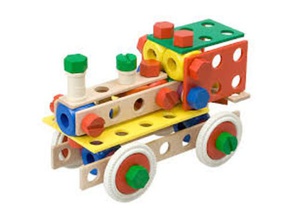 baufix bois jouet jeu de construction pièces rechange jouets & accessoires jeux 3d print model - Mito3D