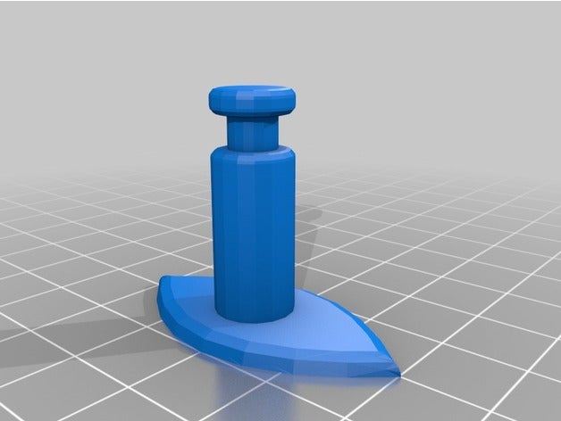 handtuch halter auge 3d-drucken 3D print model - Mito3D