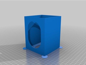 mon personnalisés à fentes tiroir de la boîte personnalisé 3d print model - Mito3D