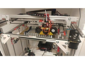 d-bot rails L'imprimante 3d de pièces 3d print model - Mito3D