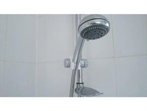 soporte del cabezal de ducha adaptador cuarto baño titular la 3d print model - Mito3D