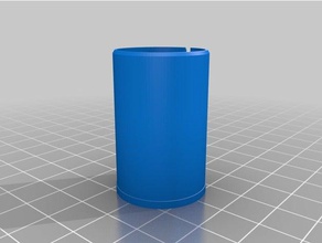 douche tubo pequeno de engenharia personalizado 3d print model - Mito3D