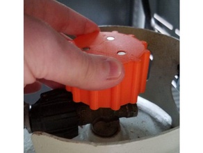 réservoir de propane la valve clé extérieur et jardin l'arthrite le outil à molette 3d print model - Mito3D