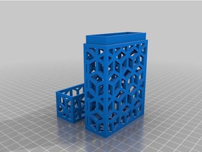 my customized playing card box toys & games 3d print model - Mito3D