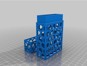 meine benutzerdefinierte playing card box 3 Spielzeug & Spiele kundengebundene 3d print model - Mito3D