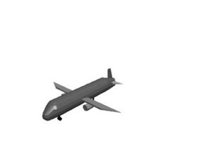 blockscad airplane 3d printing 3d print model - Mito3D