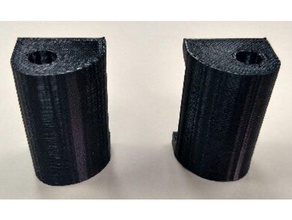 rear filament guides replicator 2x 3d printer accessories guide 3d print model - Mito3D