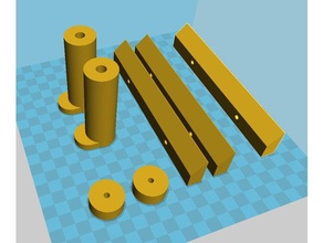 carrete del filamento titular Impresora 3d accesorios soporte de bobina 3d print model - Mito3D