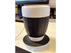 coffee table coaster cups kitchen & dining 3d print model - Mito3D