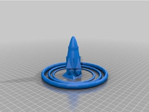 random rocket models 3d print model - Mito3D