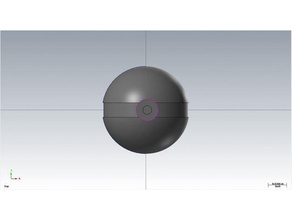 pokeball Spielzeug & game Zubehör 3d print model - Mito3D