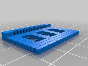 mi personalizados de construcción modular 1 las estructuras edificios personalizado 3d print model - Mito3D