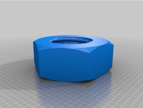 nut-Verschluss tools 3d print model - Mito3D