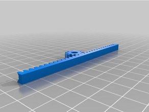 Stirnrad-Zahnstange / Ritzel Teile kundengebundene 3d print model - Mito3D