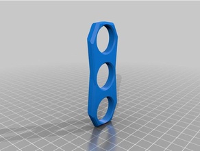géométriques fidget spinner 3d print model - Mito3D