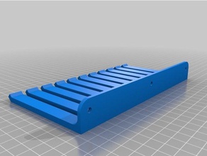 euro patch cable holder tool holders & boxes customized 3d print model - Mito3D