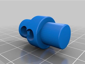 rey blaster barile connettore oggetti di scena 3d print model - Mito3D