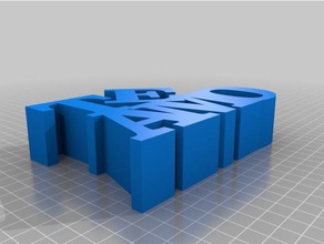 teamo heykeller özelleştirilmiş 3d print model - Mito3D