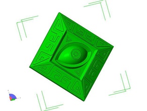 loz occhio interruttore oggetti di scena la leggenda zelda 3d print model - Mito3D