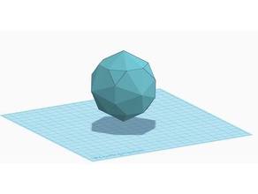 56 lados do polígono A impressão 3d 3d print model - Mito3D