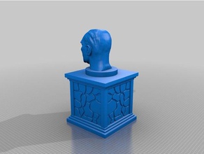 mk ataturk busto La impresión en 3d 3d print model - Mito3D