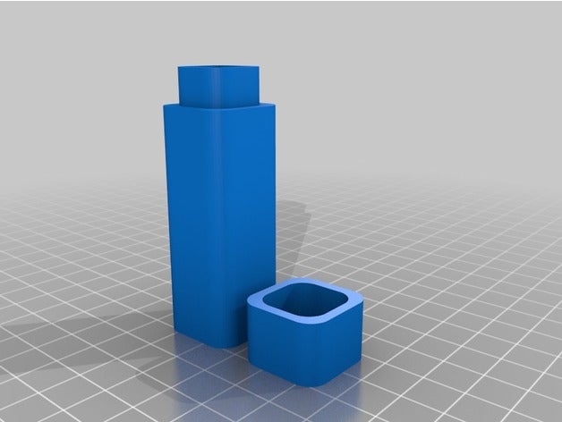 foret de la boîte gros les conteneurs personnalisé 3D print model - Mito3D
