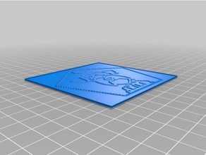lili 2d-Kunst kundengebundene 3d print model - Mito3D