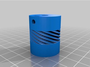 acoplamiento flexible rev1 Impresora 3d de las piezas personalizado 3d print model - Mito3D
