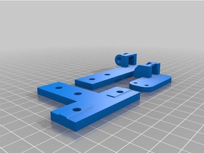 d-robot de pórtico cable los extremos la cadena La impresión en 3d 3d print model - Mito3D